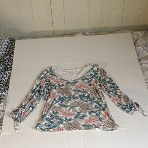 Loft Outlet 3/4 Sleeve Top Womans M